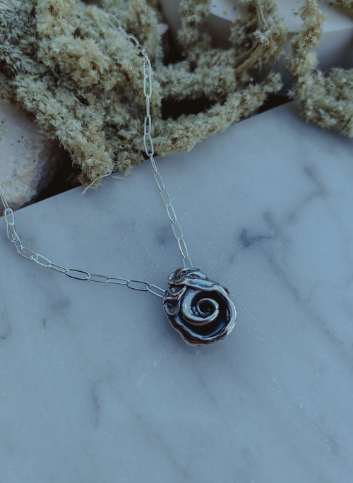 Mackintosh Rose Necklace – Celtic Crystal Design Jewelry